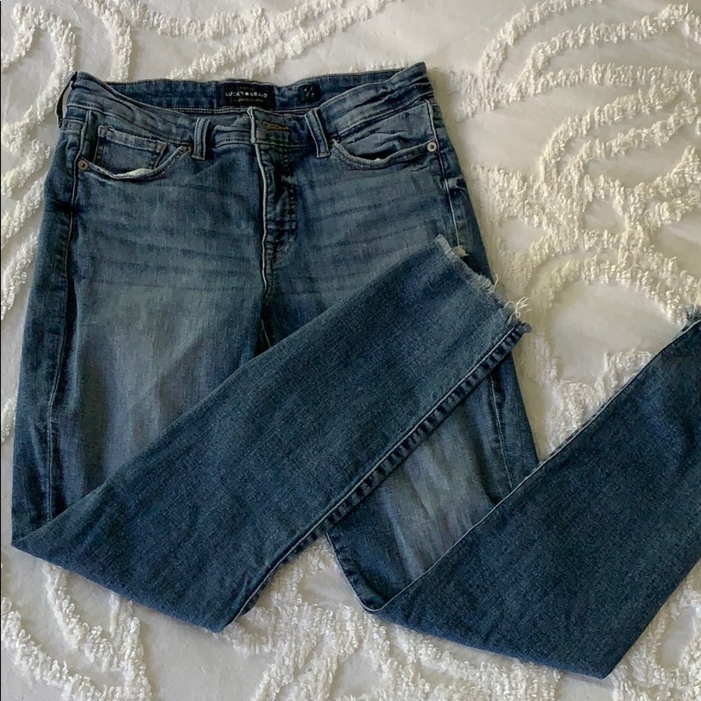 Lucky Brand Ava Crop Jeans